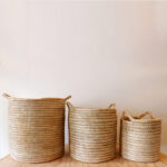 Wicker baskets from Malawi