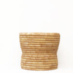 cone shape wicker table