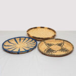 wicker wall baskets